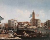 The Grand Canal with the Fishmarket - 米歇尔·马里斯奇